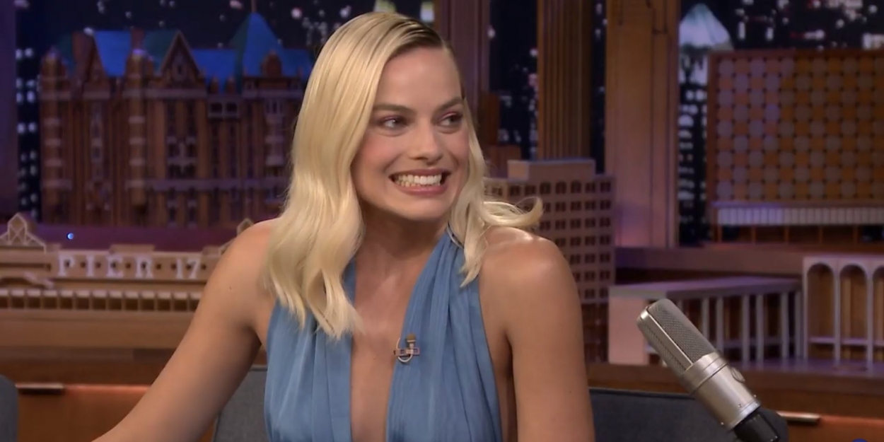 VIDEO: Margot Robbie Says She Retired from Tattooing Friends on THE TONIGHT SHOW Video