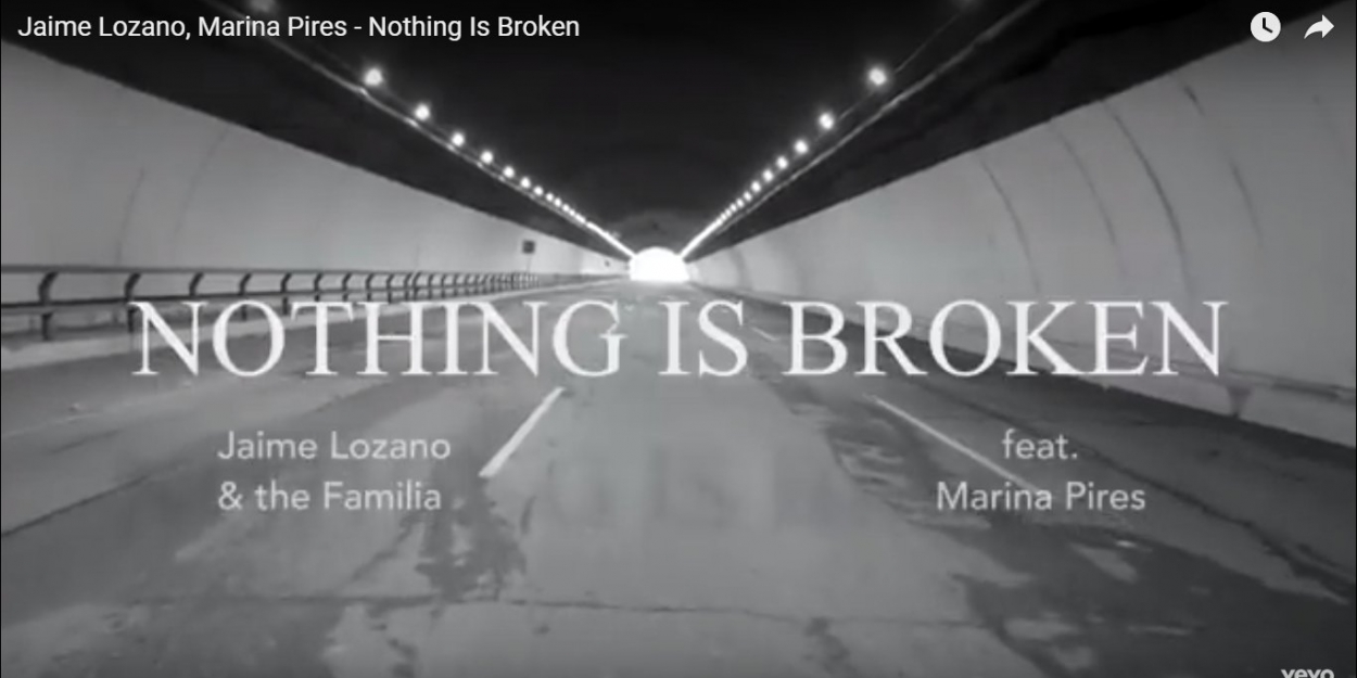 VIDEO: JAIME LOZANO y MARINA PIRES envían también su mensaje NOTHING IS BROKEN