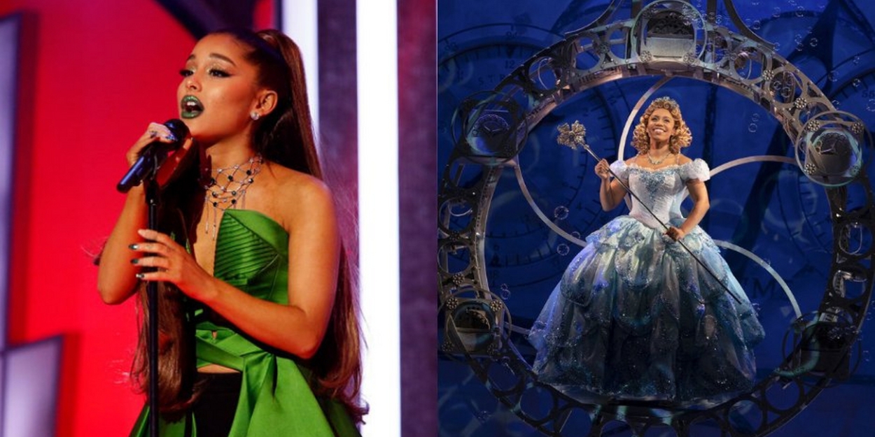 Ariana Grande Visits Wicked On Broadway 