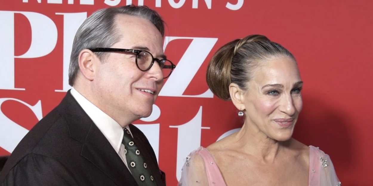 VIDEO: Matthew Broderick, Sarah Jessica Parker, and the Cast of PLAZA SUITE on the Opening Night Red Carpet