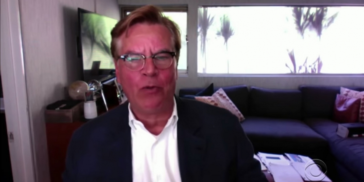 VIDEO: Aaron Sorkin Says He's Stressed About The Election on THE LATE LATE SHOW Video