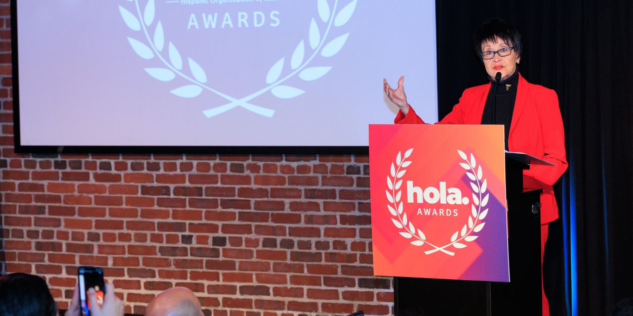 Photos & Video: Chita Rivera Receives HOLA Lifetime Achievement Award Video