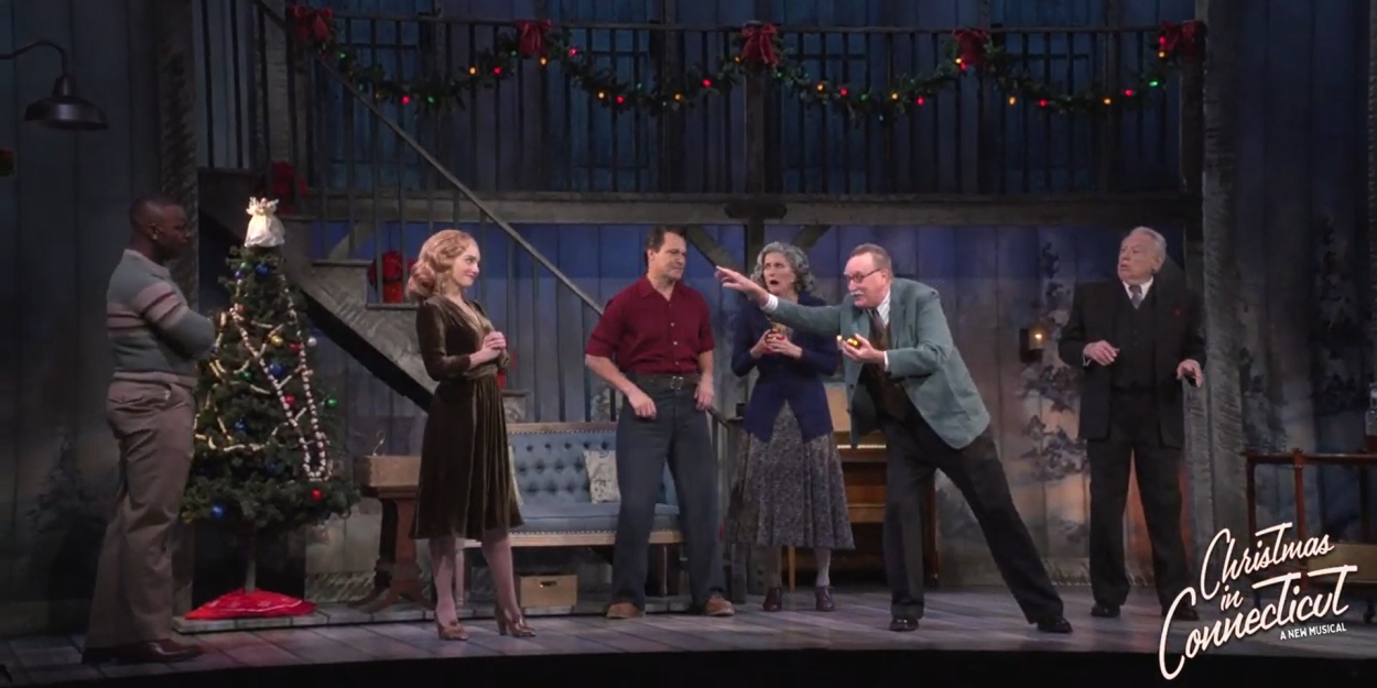 Video First Look at CHRISTMAS IN CONNECTICUT World Premiere at