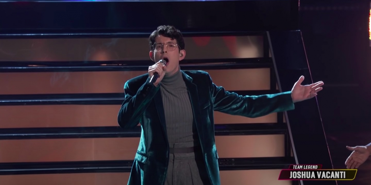 VIDEO: Watch THE VOICE Contestant Joshua Vacanti Perform 'You Will Be Found' Video