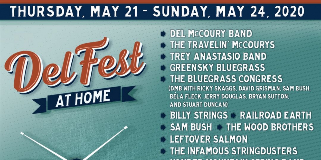 DelFest Has Announced the Free Virtual Festival 'DelFest At Home!'