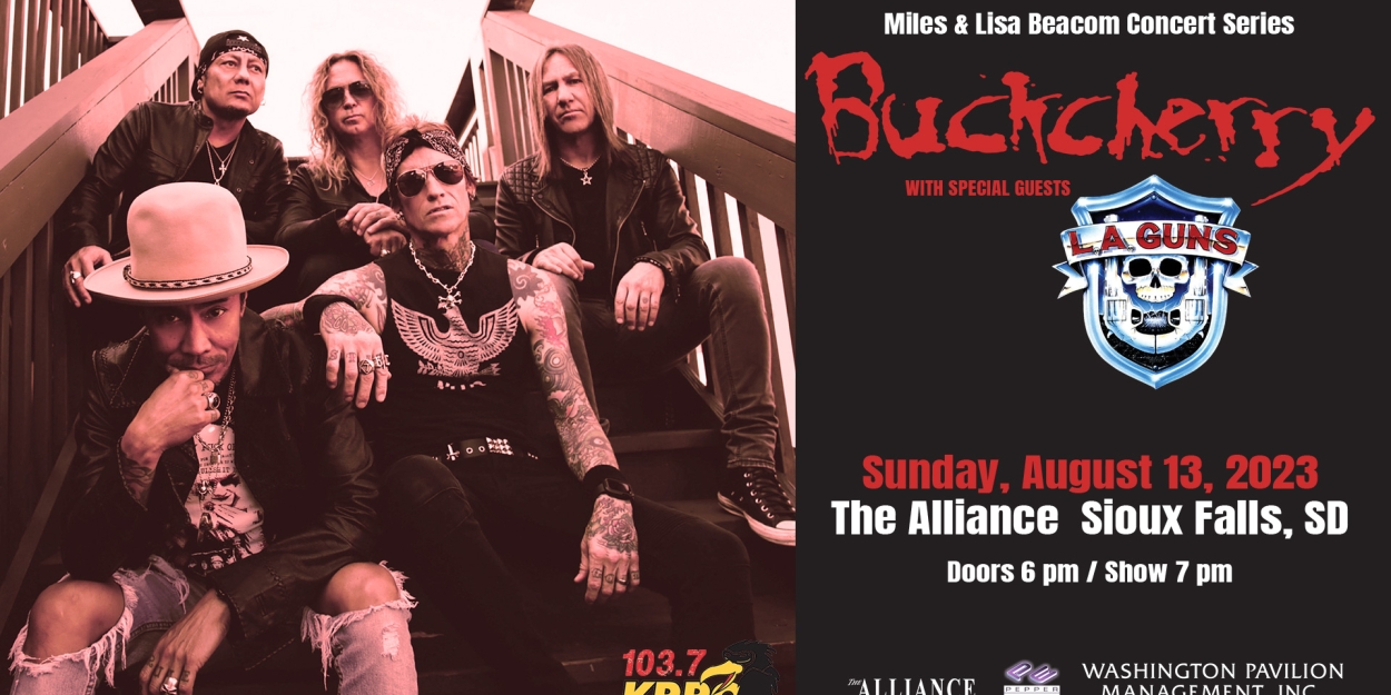 Buckcherry Comes to The Alliance This Summer