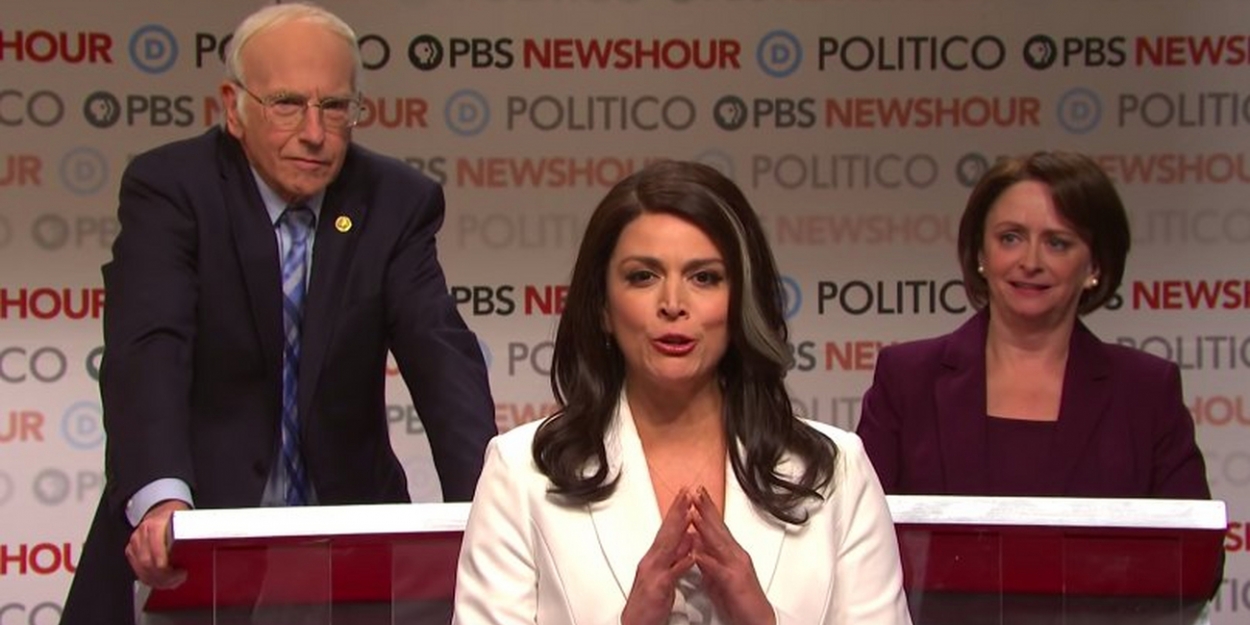 VIDEO: Maya Rudolph, Jason Sudeikis, and More Star in SNL Democratic Debate Cold Open Video