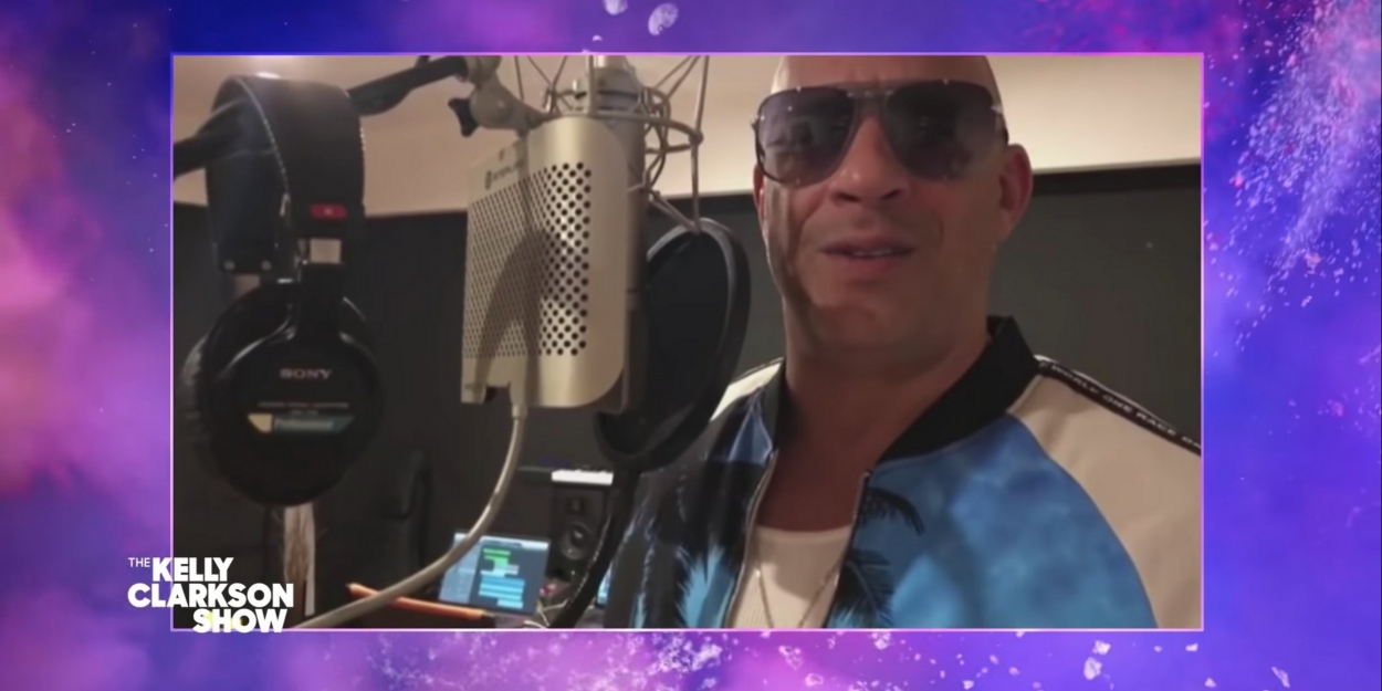 VIDEO: Vin Diesel Debuts New Song 'Feel Like I Do' on THE KELLY CLARKSON SHOW Video