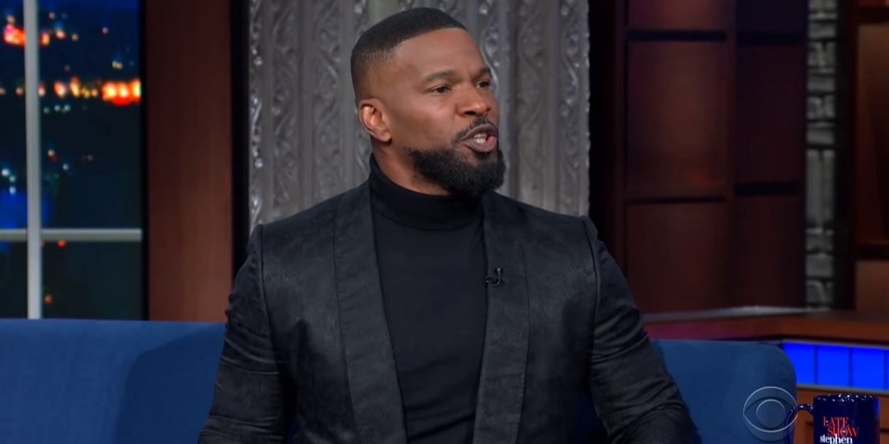 VIDEO: Jamie Foxx Shares Advice from Norman Lear on THE LATE SHOW WITH STEPHEN… Video