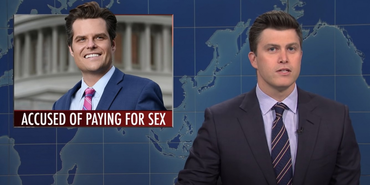 VIDEO: SATURDAY NIGHT LIVE's 'Weekend Update' Tackles Rep. Matt Gaetz, Biden's New… Video