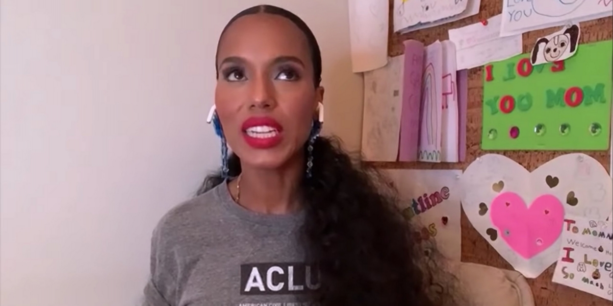 VIDEO: Kerry Washington Reveals How She Talks to Her Kids About Politics Video