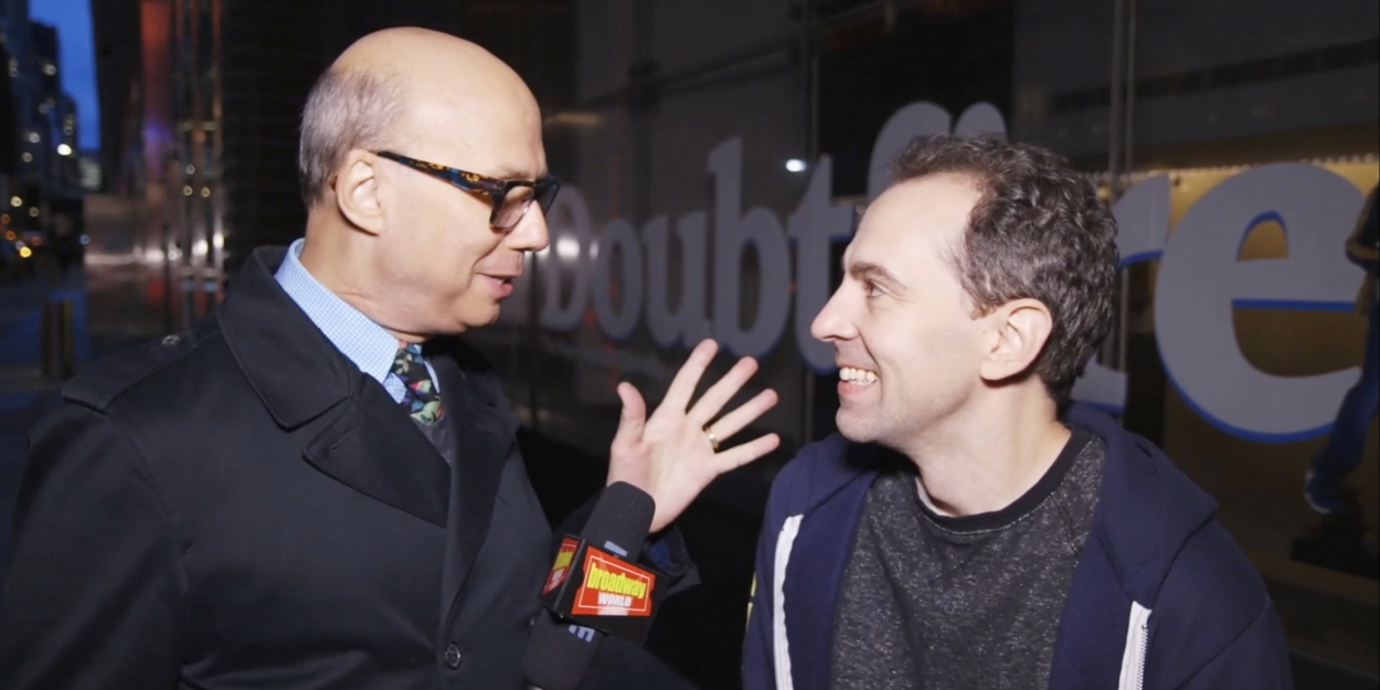 VIDEO: Hangin' on 43rd Street with MRS. DOUBTFIRE's Rob McClure! Video