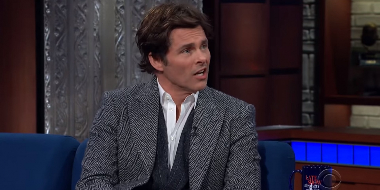 VIDEO: James Mardsen Talks WESTWORLD on THE LATE SHOW WITH STEPHEN COLBERT Video
