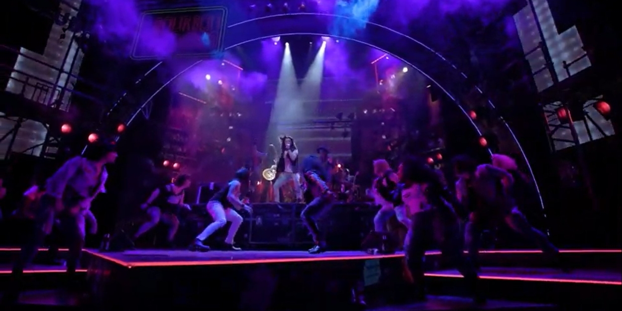 VIDEO: See the Cast of ROCK OF AGES at Paramount Theatre Perform 'I Wanna Rock' Video