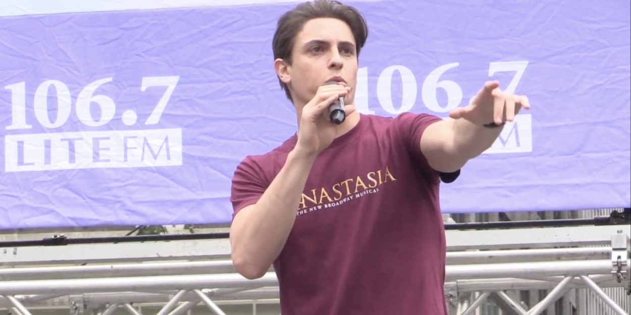 Broadway Rewind: Journey to the Past with ANASTASIA at Broadway in Bryant Park! Video
