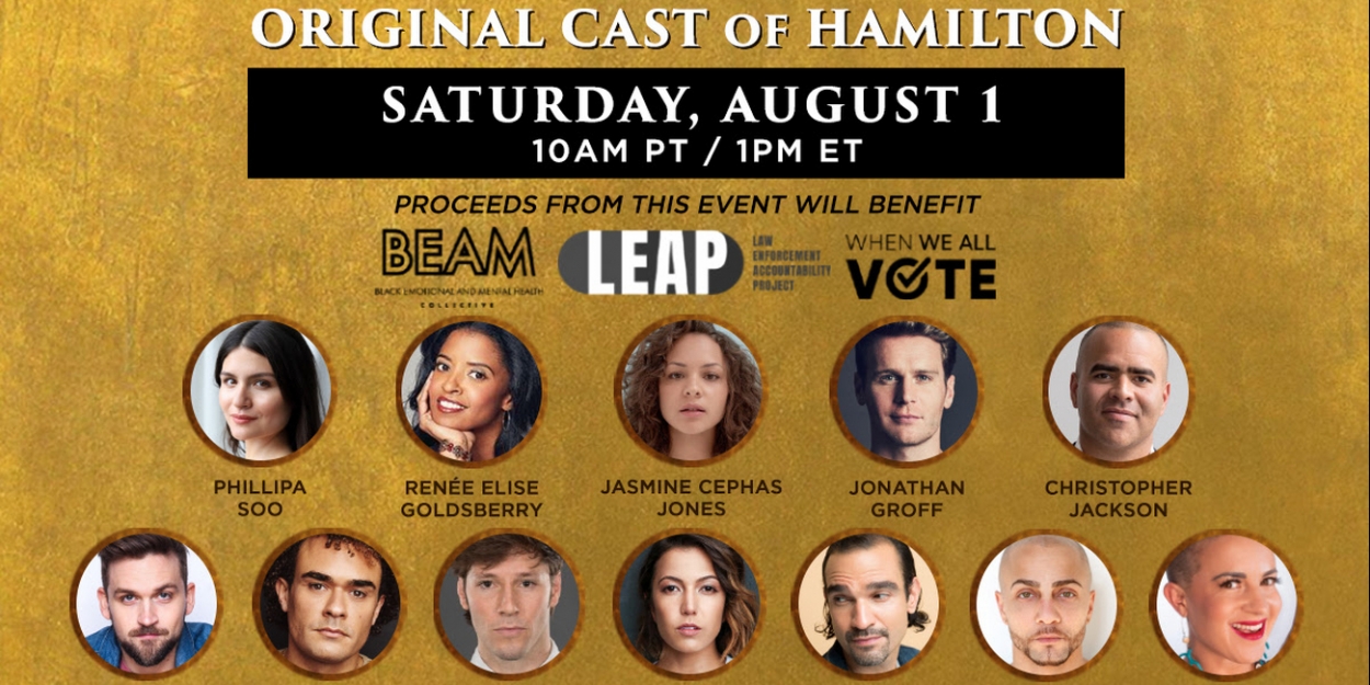 Renee Elise Goldsberry Jonathan Groff Christopher Jackson Phillipa Soo and More To Take Part in HAM4CHANGE