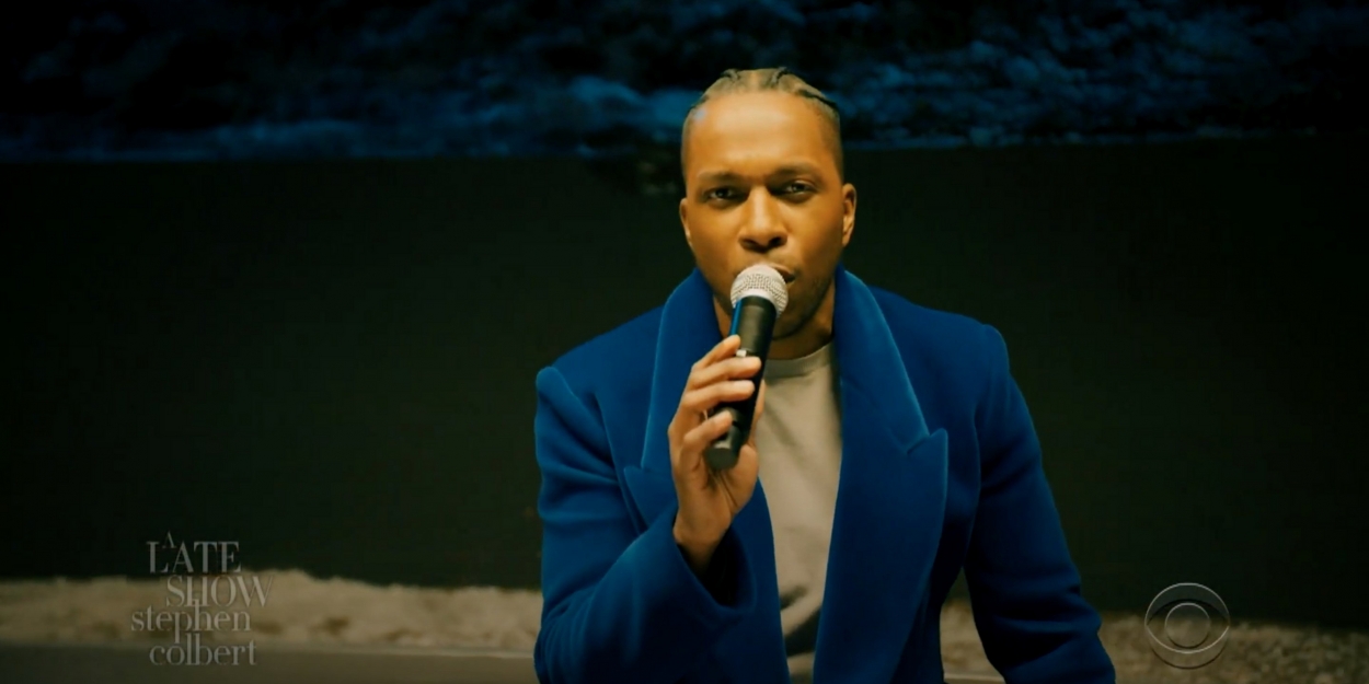 VIDEO: Leslie Odom Jr. Performs 'O Holy Night' on THE LATE SHOW WITH STEPHEN COLBERT Video