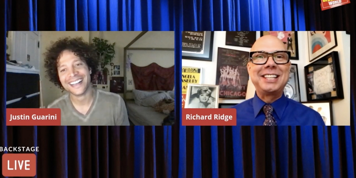 VIDEO: Justin Guarini Visits Backstage LIVE with Richard Ridge- Watch Now! Video
