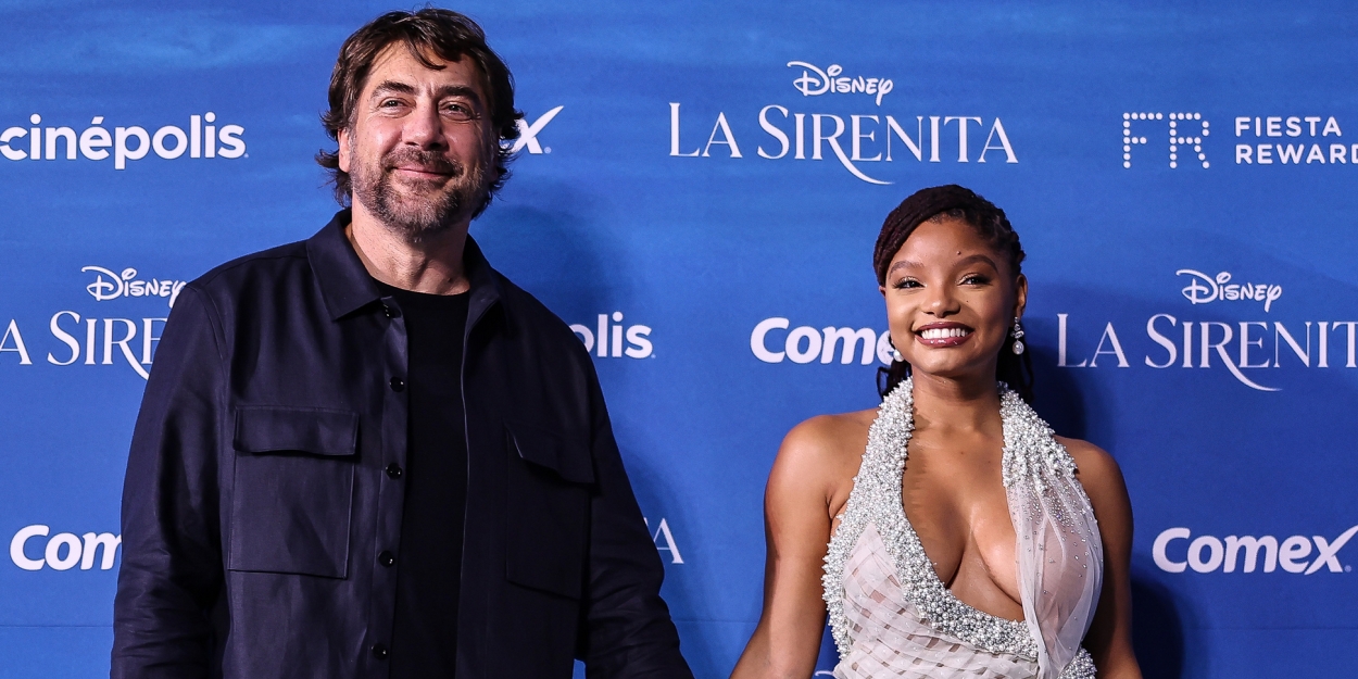 Photos: Halle Bailey & Javier Bardem Attend THE LITTLE MERMAID Mexico City Premiere Photo