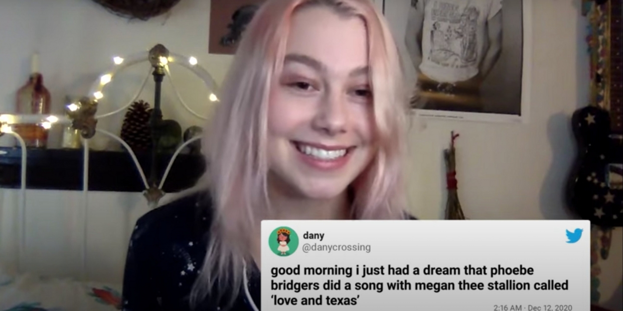 VIDEO: Watch TWEET DREAMS With Phoebe Bridgers Video
