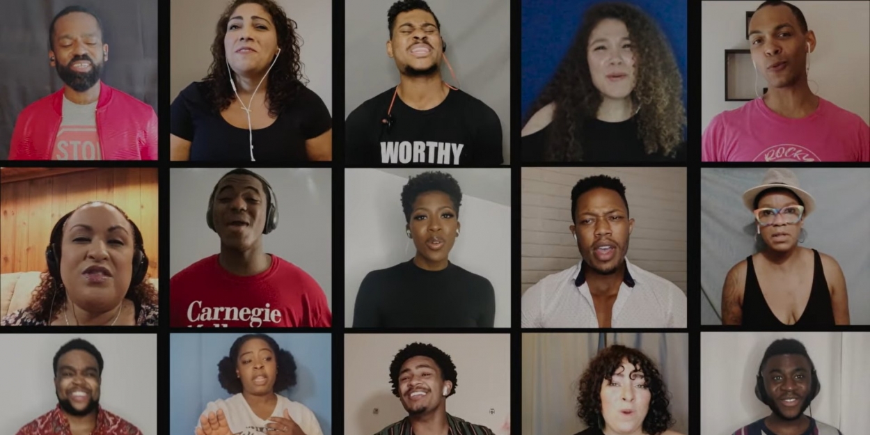 Video: Members Of The Black Voices Project Perform 'you Will Be Found 