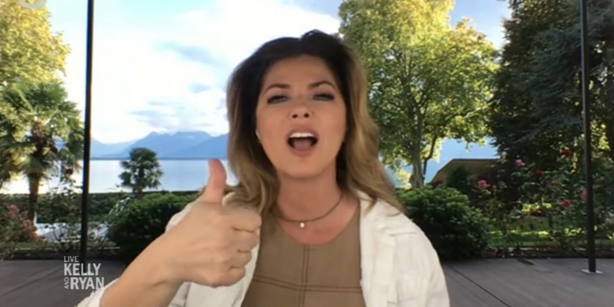VIDEO: Shania Twain Plays AT HOME SECRETS on LIVE WITH KELLY AND RYAN Video