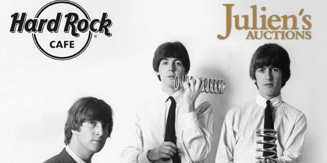 Julien's Auctions Announces THE BEATLES AT HARD ROCK CAFE