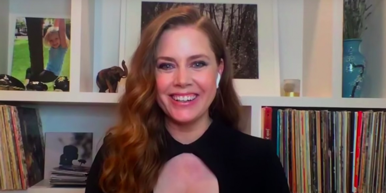 VIDEO: Amy Adams Talks ENCHANTED Sequel and DEAR EVAN HANSEN Film Video