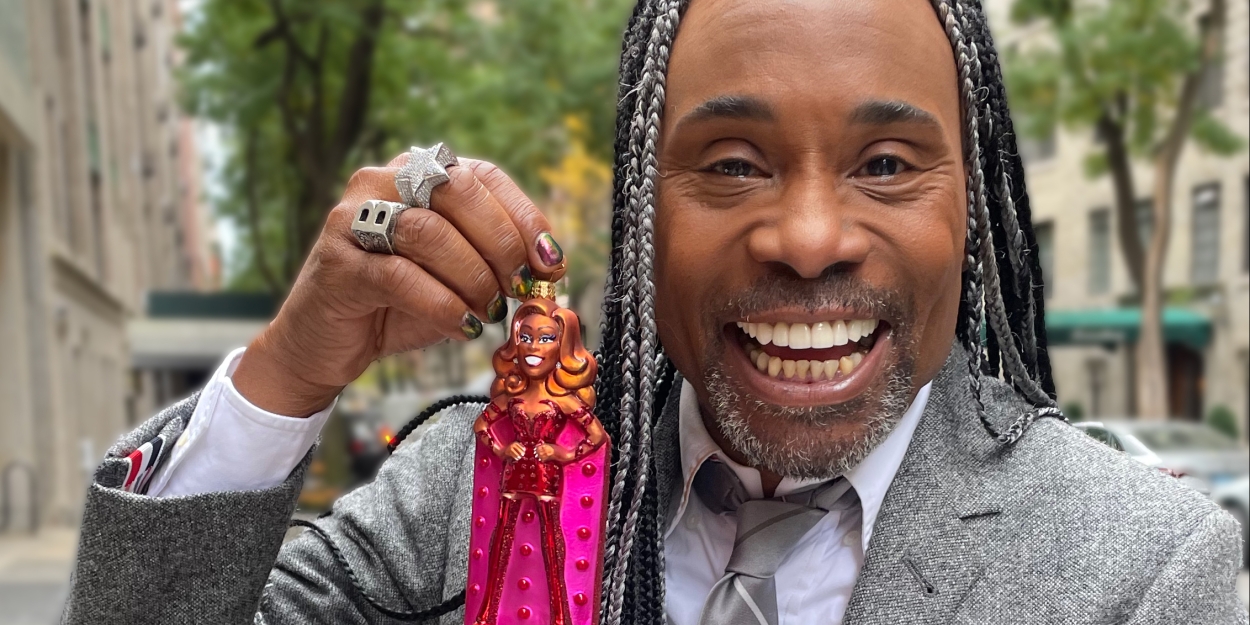Billy Porter Joins Broadway Legends Holiday Ornament Collection 