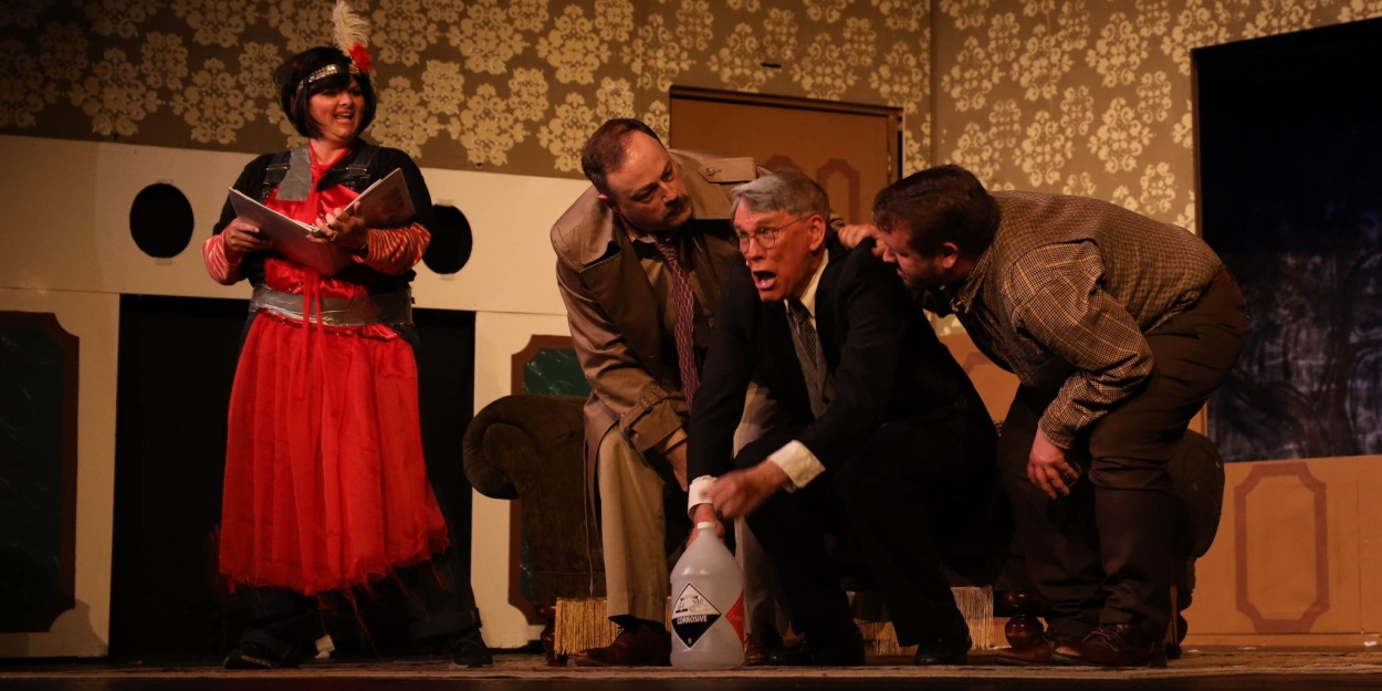 Review: THE PLAY THAT GOES WRONG At The Pocket Community Theatre 