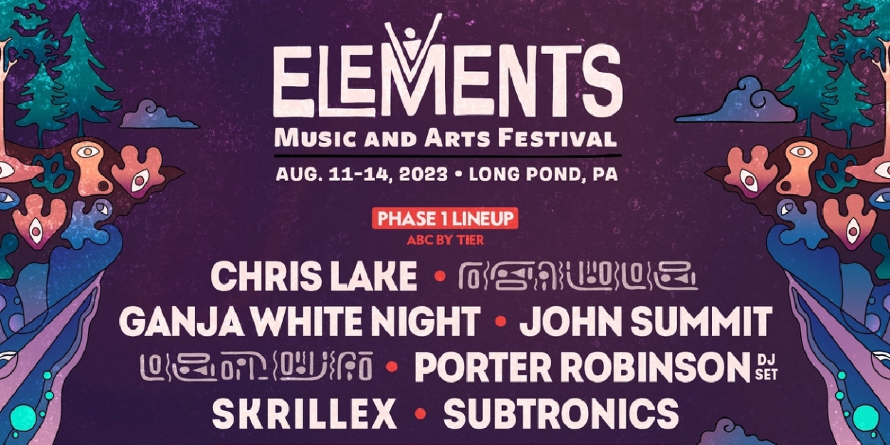 Elements Music & Arts Festival Announces Phase One Lineup For 6th Edition