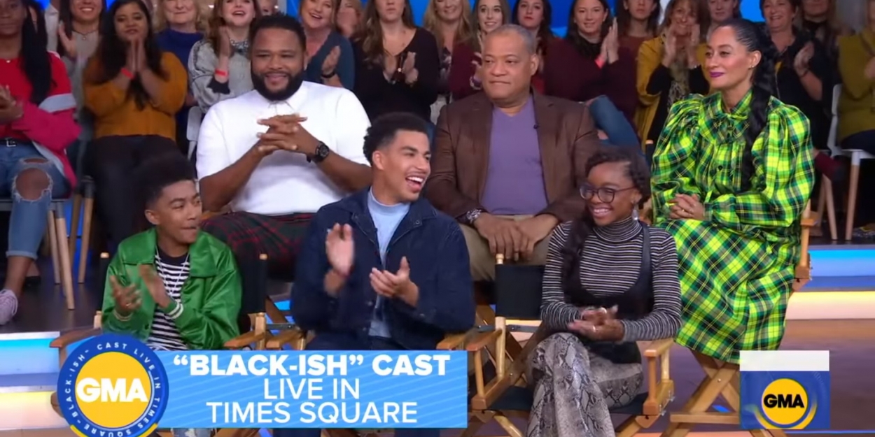 VIDEO: Watch the Stars of BLACK-ISH on GOOD MORNING AMERICA! Video