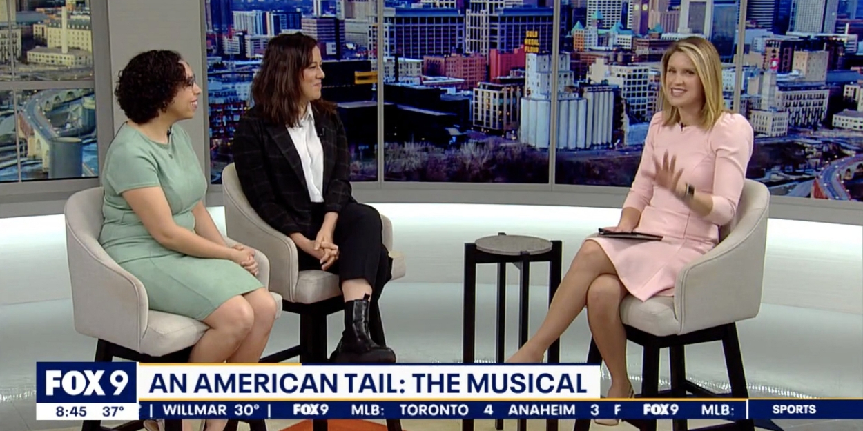 Video: Kiko Laureano and Director Taibi Magar Discuss AN AMERICAN TAIL THE MUSICAL on Fox 9
