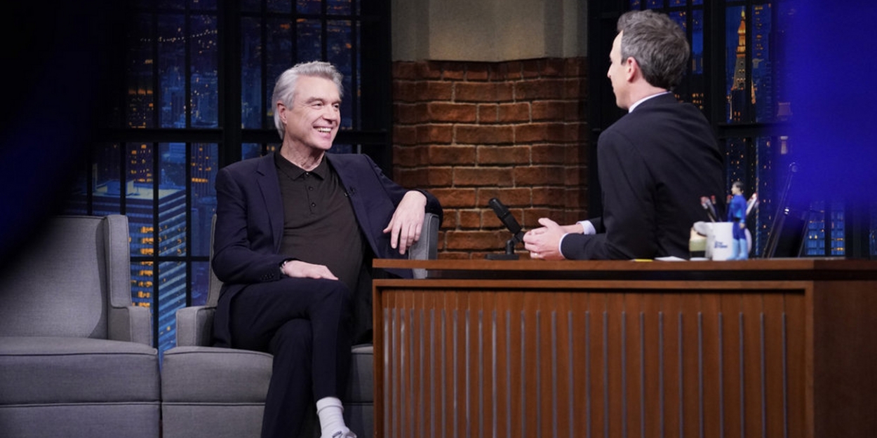 VIDEO: David Byrne Had Jerry Seinfeld Improve a Joke in AMERICAN UTOPIA Video