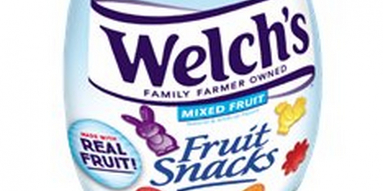 WELCH'S FRUIT SNACKS MIXED FRUIT EASTER EGG Now Available