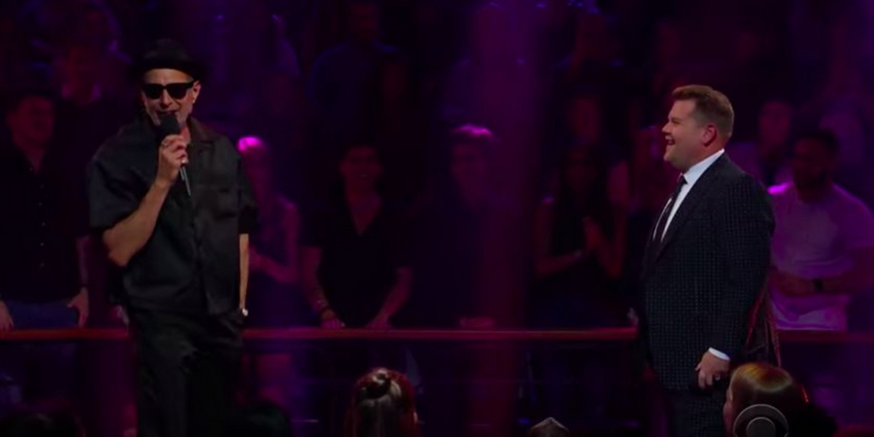 VIDEO: Jeff Goldblum Disses James Corden's CATS Trailer Appearance During a Rap… Video