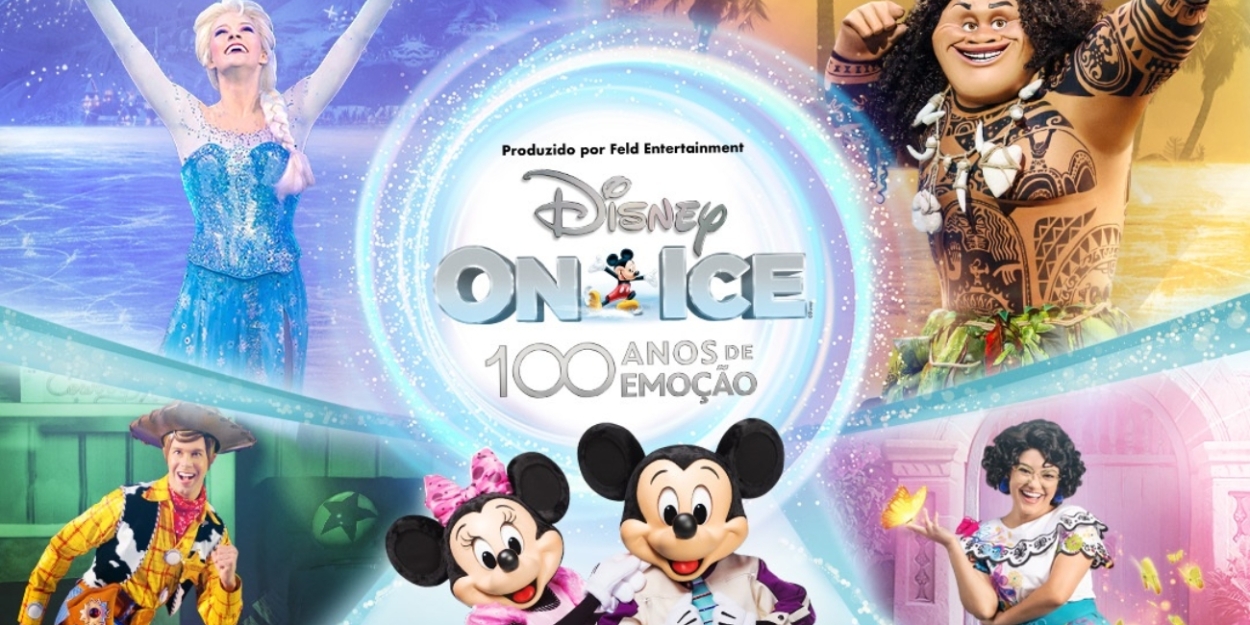 Celebrating 100 Years of Excitement DISNEY ON ICE Tours Brazil