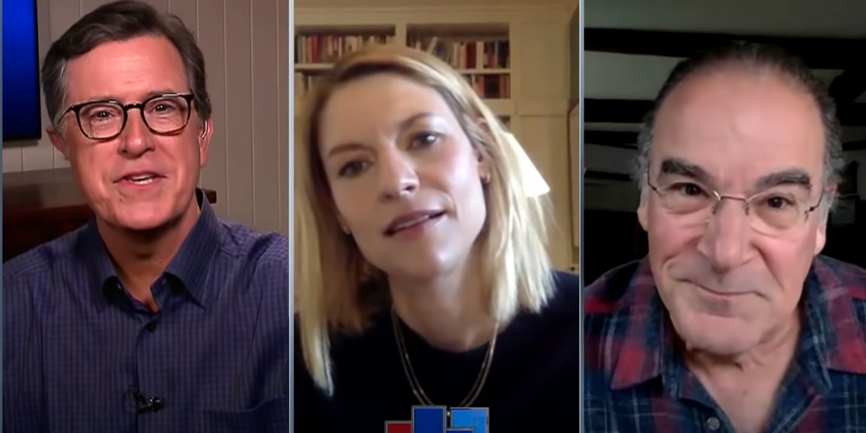 VIDEO: Claire Danes and Mandy Patinkin Talks HOMELAND Series Finale on THE LATE SHOW Video