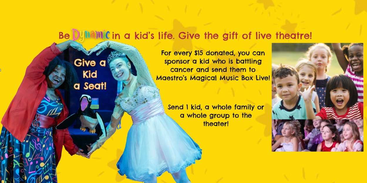 MAESTRO'S MAGICAL MUSIC BOX LIVE! Launches Give a Kid a Seat Program  Image