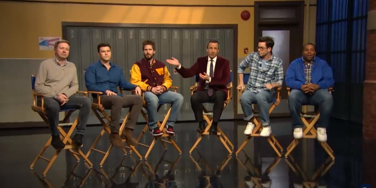 VIDEO: Andy Samberg, Colin Jost, John Mulaney, Kenan Thompson and Rob Klein Play… Video