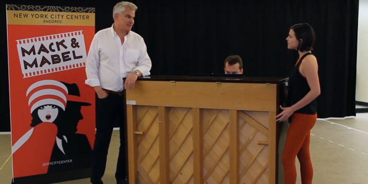 VIDEO: Douglas Sills and Alexandra Socha Prep for MACK & MABEL at City Center Video