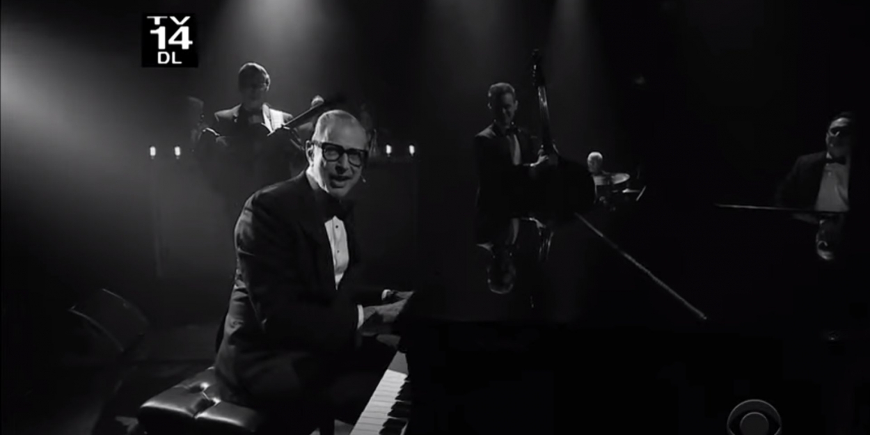 VIDEO: Watch Jeff Goldblum Sing a Guest Hosting Song on THE LATE LATE SHOW Video