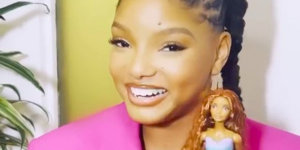 Halle Bailey Shares First Look at New LITTLE MERMAID Ariel Doll Video