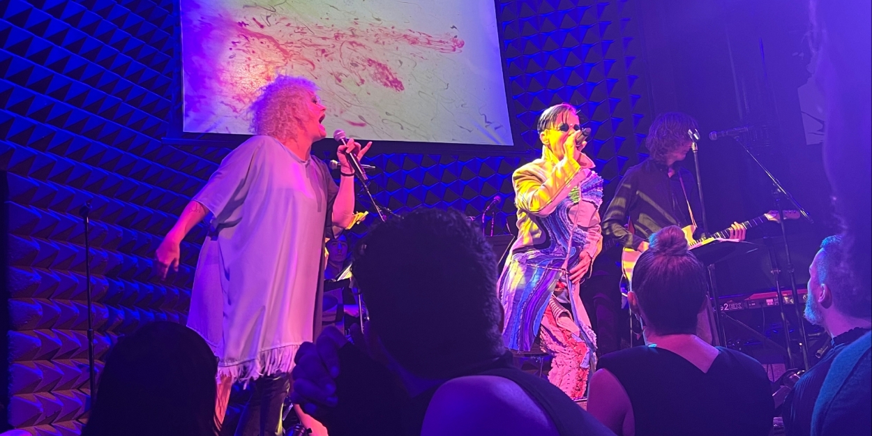 Review: A Night of Full Psychedelic Satanism with JOHN CAMERON MITCHELL & AMBER MARTIN: CASSETTE ROULETTE at Joe's Pub  Image