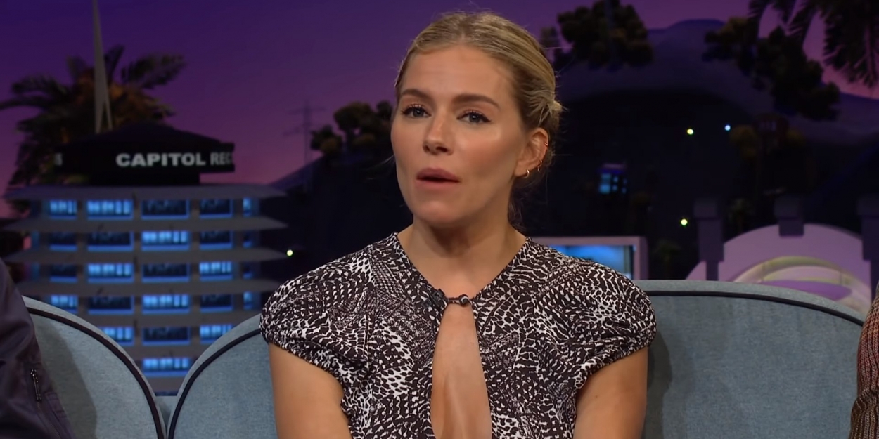 VIDEO: Sienna Miller's Daughter is a Tough Fashion Critic on THE LATE LATE SHOW WITH… Video