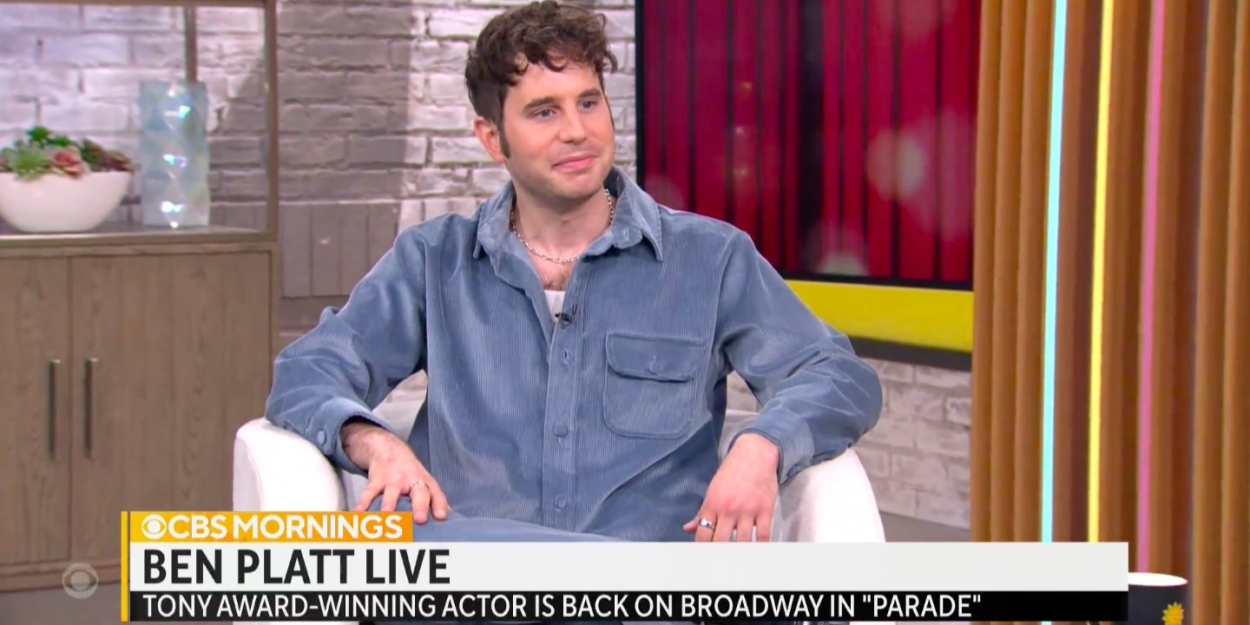 Video: Ben Platt Discusses PARADE Feeling 'Frighteningly Contemporary' on CBS… Video