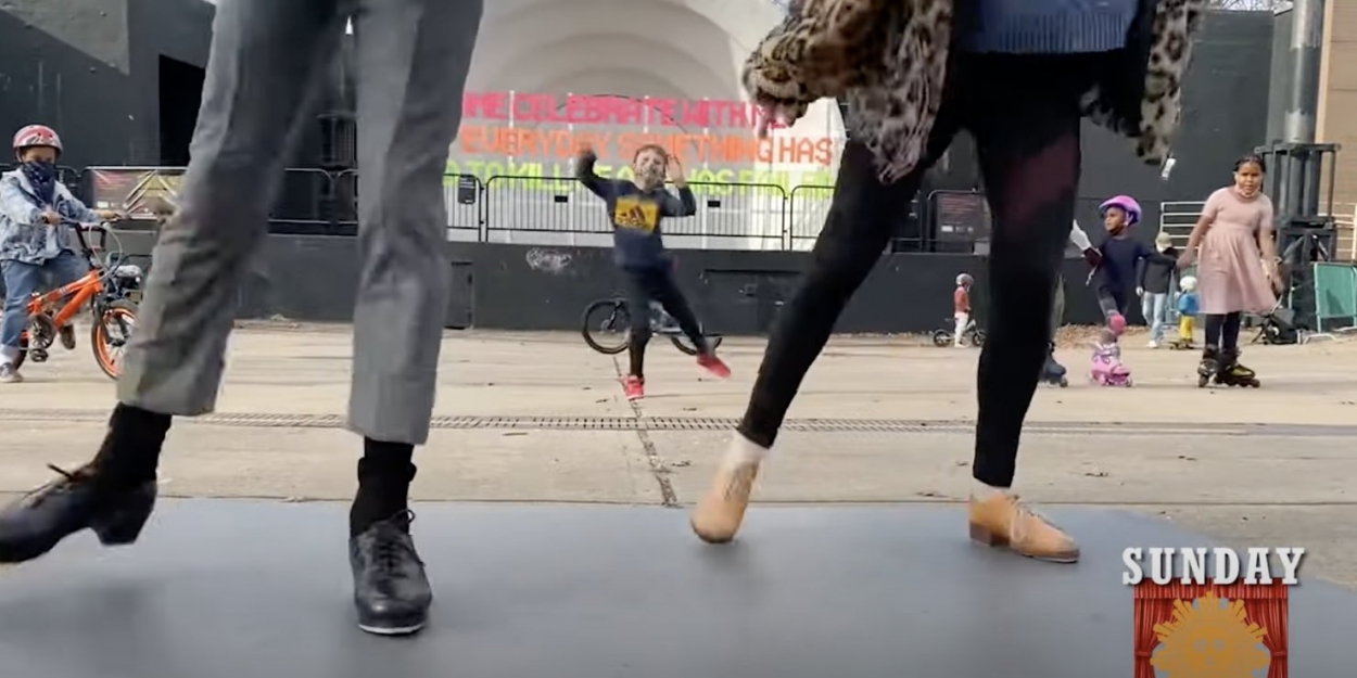 VIDEO: James Whiteside and Demi Remick Perform a Tap Dance For CBS SUNDAY MORNING Video