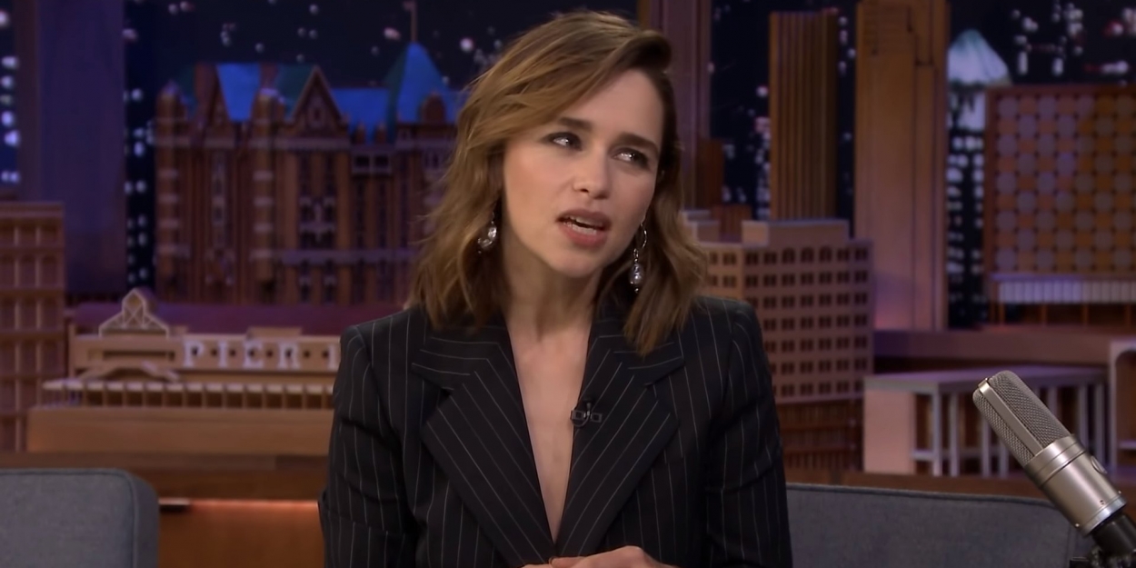 VIDEO: Watch Emilia Clarke Talk About Being the Anti-RomCom Heroine on THE TONIGHT… Video