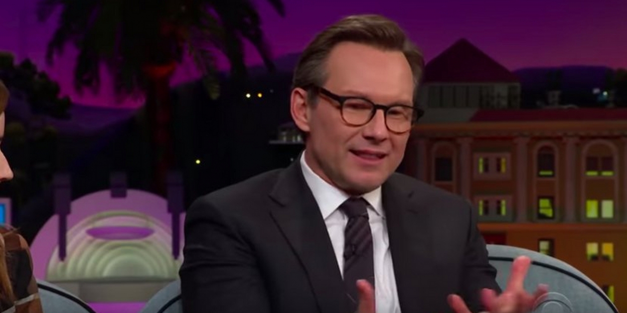VIDEO: Christian Slater Talks How Parenting Has Changed for Him on THE LATE LATE SHOW Video