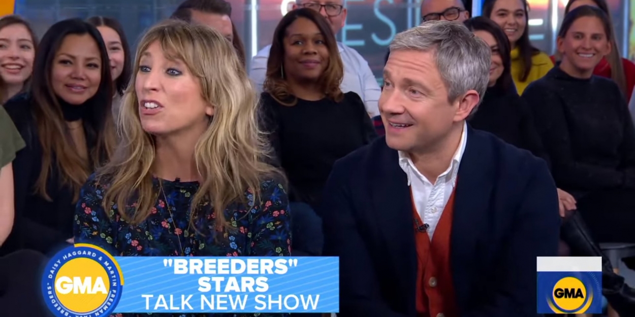 VIDEO: Watch the Stars of BREEDERS Interviewed on GOOD MORNING AMERICA Video